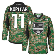 Los Angeles Kings Anze Kopitar #11 Camo Veteran's Day Jersey