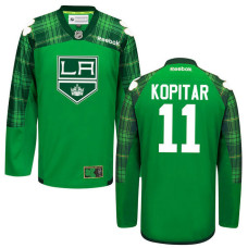 Los Angeles Kings Anze Kopitar #11 Green St. Patrick's Day Jersey