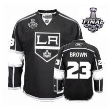 Los Angeles Kings Dustin Brown #23 Black 2014 Stanley Cup Home Jersey