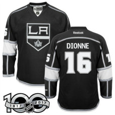 Los Angeles Kings #16 Marcel Dionne Black 100 Greatest Player Jersey