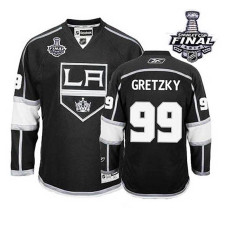 Los Angeles Kings Wayne Gretzky #99 Black 2014 Stanley Cup Home Jersey