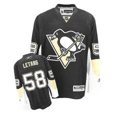 Pittsburgh Penguins Kris Letang #58 Black Home Jersey