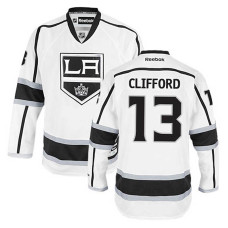 Los Angeles Kings Kyle Clifford #13 White Away Jersey