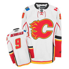 Calgary Flames Lanny McDonald #9 White Away Jersey