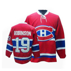 Montreal Canadiens Larry Robinson #19 Red Throwback Jersey