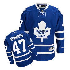 Toronto Maple Leafs Leo Komarov #47 Royal Blue Home Jersey