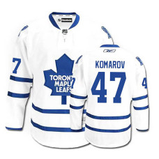 Toronto Maple Leafs Leo Komarov #47 White Away Jersey