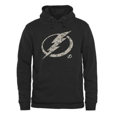 Tampa Bay Lightning Black Rink Warrior Fleece Pullover Hoodie