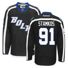 Youth Tampa Bay Lightning Steven Stamkos #91 Black Alternate Jersey