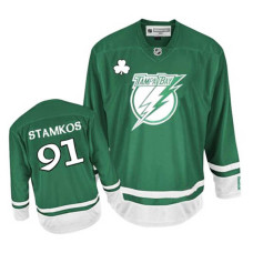 Tampa Bay Lightning Steven Stamkos #91 Green St. Patrick's Day Jersey