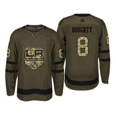 Los Angeles Kings #8 Drew Doughty Camo Salute To Service Jersey