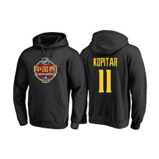 Los Angeles Kings #11 Anze Kopitar Black 2017 China Game Pullover Hoodie