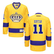 Los Angeles Kings Anze Kopitar #11 Gold Alternate Jersey