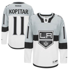 Los Angeles Kings Anze Kopitar #11 White/Grey 2015 Stadium Series Jersey