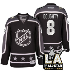 Los Angeles Kings Drew Doughty #8 Black La Kings All Star Jersey