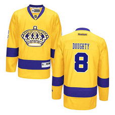 Los Angeles Kings Drew Doughty #8 Gold Alternate Authentic Jersey