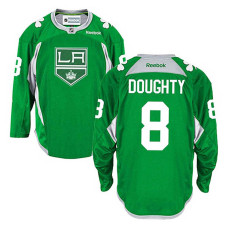 Los Angeles Kings Drew Doughty #8 Green Practice Jersey