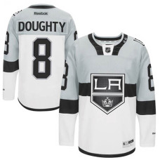 Los Angeles Kings Drew Doughty #8 White/Grey 2015 Stadium Series Jersey