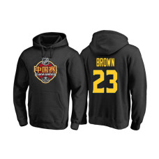 Los Angeles Kings #23 Dustin Brown Black 2017 China Game Pullover Hoodie