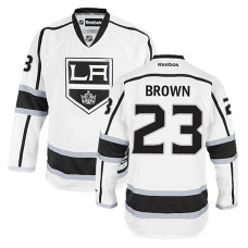 Los Angeles Kings Dustin Brown #23 White Away Jersey