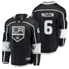 Los Angeles Kings #6 Breakaway Player Jake Muzzin Jersey Black