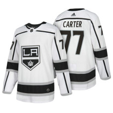 Los Angeles Kings #77 Jeff Carter White 2018 New Season Authentic Team Away Jersey