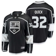 Los Angeles Kings #32 Breakaway Player Jonathan Quick Jersey Black