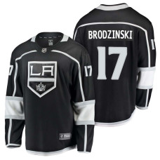 Los Angeles Kings #17 Breakaway Player Jonny Brodzinski Jersey Black