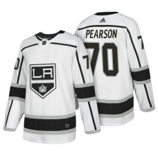 Los Angeles Kings #70 Tanner Pearson White 2018 New Season Authentic Team Away Jersey