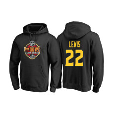 Los Angeles Kings #22 Trevor Lewis Black 2017 China Game Pullover Hoodie