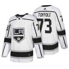 Los Angeles Kings #73 Tyler Toffoli White 2018 New Season Authentic Team Away Jersey