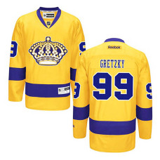 Los Angeles Kings Wayne Gretzky #99 Gold Alternate Jersey