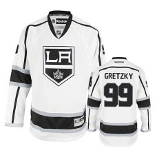 Women's Los Angeles Kings Wayne Gretzky #99 White Away Jersey