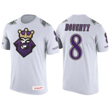 Los Angeles Kings White Drew Doughty #8 New Season Throwback Player T-shirt Mitchell & Ness