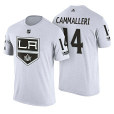 Los Angeles Kings #14 Michael Cammalleri White Adidas Player T-shirt