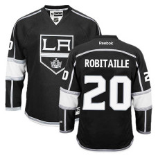 Los Angeles Kings Luc Robitaille #20 Black Home Jersey