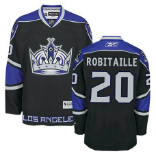 Los Angeles Kings Luc Robitaille #20 Black Alternate Jersey