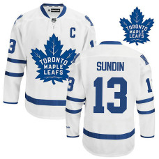 Toronto Maple Leafs Mats Sundin #13 White 2016-17 New Season Away Jersey