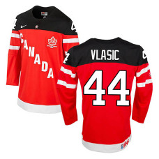 Canada Team Marc-Edouard Vlasic #44 Red 100th Anniversary Premier Olympic Jersey