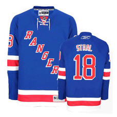 New York Rangers Marc Staal #18 Royal Blue Home Jersey