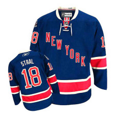 New York Rangers Marc Staal #18 Navy Blue Alternate Jersey