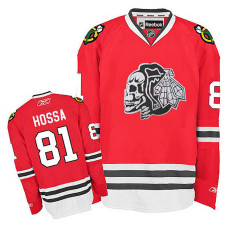 Youth Chicago Blackhawks Marian Hossa #81 Red 2014 Stadium Series Jersey