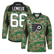 Pittsburgh Penguins Mario Lemieux #66 Camo Veteran's Day Jersey