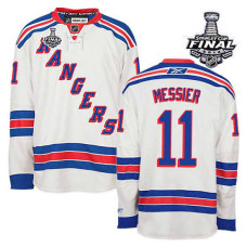 New York Rangers Mark Messier #11 White 2014 Stanley Cup Away Jersey