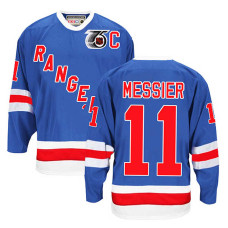 New York Rangers Mark Messier #11 Royal Blue Throwback Jersey