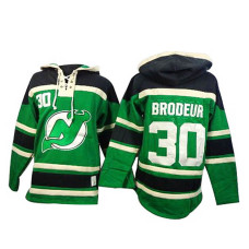 New Jersey Devils Martin Brodeur #30 Green St. Patrick's Day Jersey