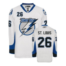 Lightning #26 Martin St. Louis White Premier Jersey