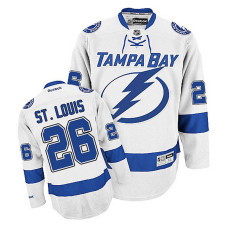 Tampa Bay Lightning Martin St. Louis #26 White Away Jersey