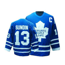 Toronto Maple Leafs Mats Sundin #13 Royal Blue Throwback Jersey