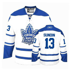 Toronto Maple Leafs Mats Sundin #13 White Alternate Jersey